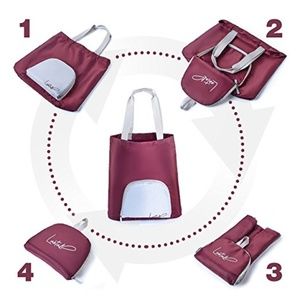 NWOT Foldable Tote Bag